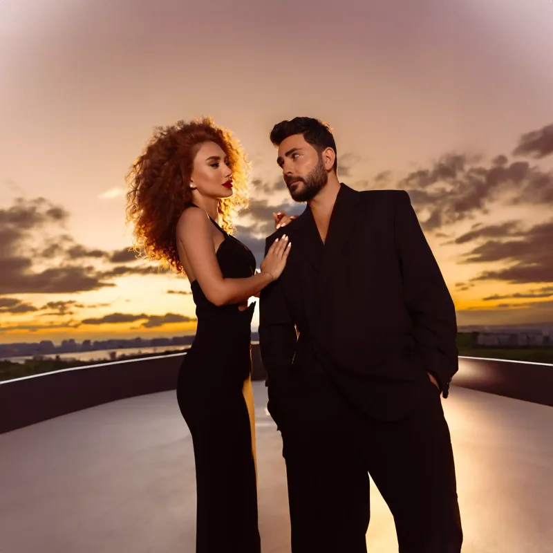 Mehinlə Elçin sevgili obrazında!