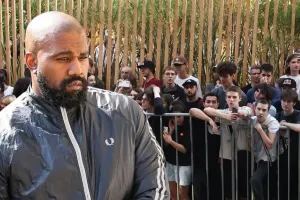 Kanye üçün Moskvada izdiham