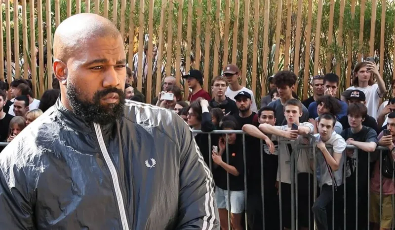 Kanye üçün Moskvada izdiham