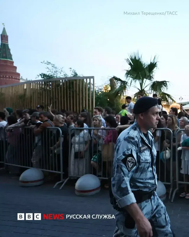 Kanye üçün Moskvada izdiham