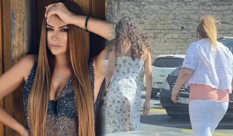 Nigarın anası və qızları...