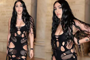 Madonnanın qızı geyimi ilə diqqət çəkdi