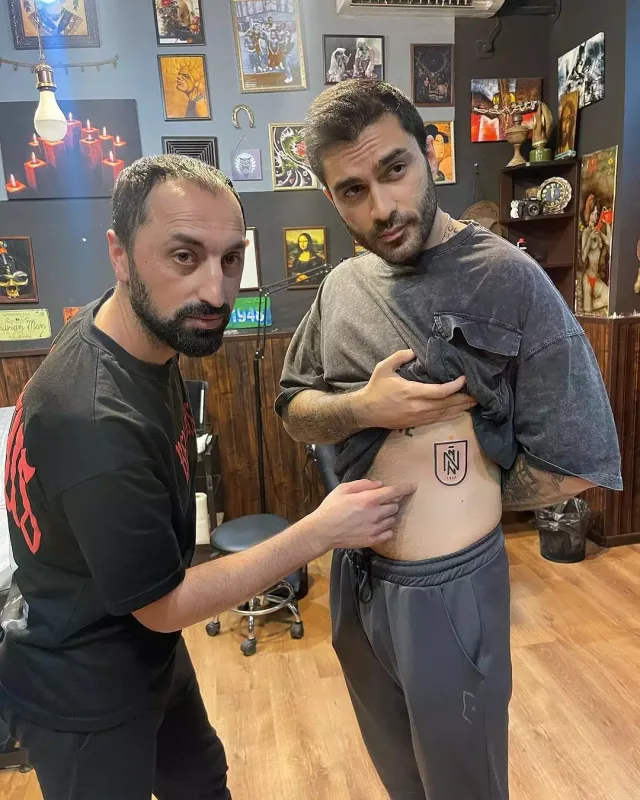 “Neftçi”nin loqosunu döymə etdirdi