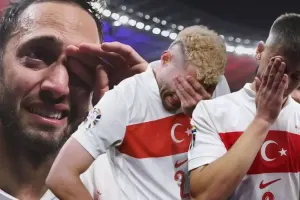 Futbolçuların göz yaşları…