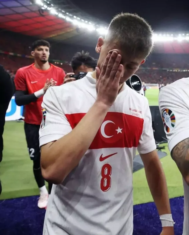 Futbolçuların göz yaşları…