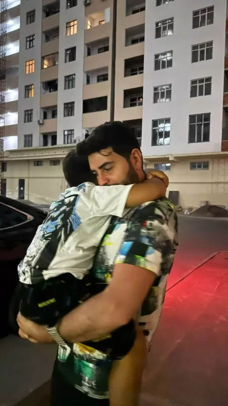 Elçindən oğlu ilə paylaşım