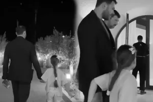 Emin Ağalarov qızı ilə... - Video