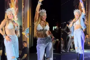 Aygün Kazımovanın səhnə stili…