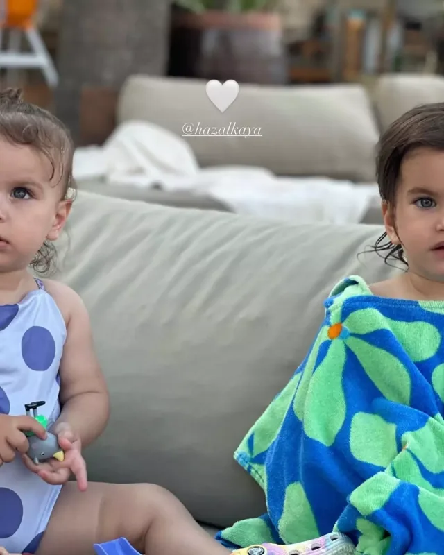 Hazalla Selahattinin qızları bir arada