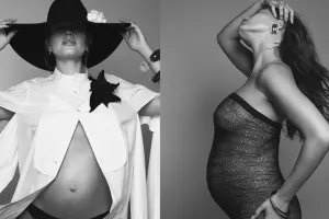 Heyli Biberin hamiləlik fotosessiyası