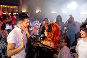 Oğlu və həyat yoldaşı Brilliantın konsertində