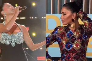 Şörzingerin Bakıdakı çıxışı, geyimləri… - Video