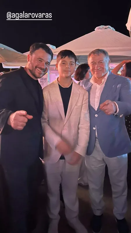 Emin, Araz və Əli Ağalarovlar…