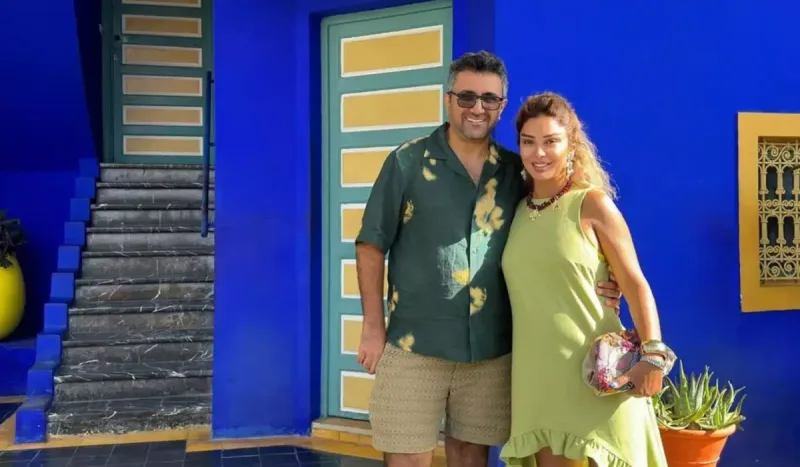 Çinarə həyat yoldaşı ilə Mərakeşdə