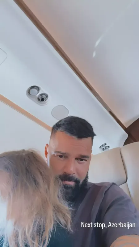 Riki Martindən Azərbaycan paylaşımı