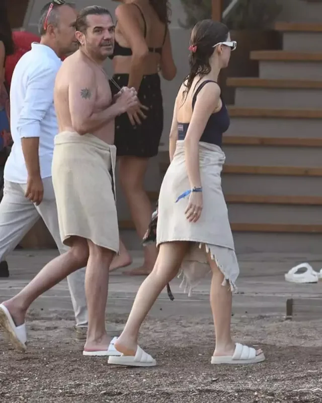 Dənizdə belə görüntüləndilər