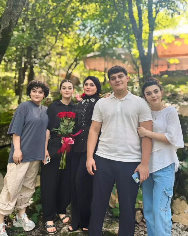 Alim Qasımov və ailəsi... - Fotolar