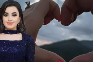 Kamilədən nişanlısı ilə paylaşım