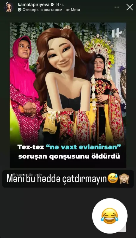 “Məni bu həddə çatdırmayın”