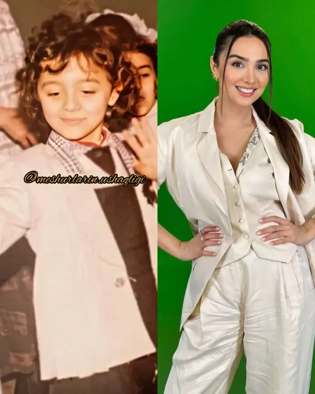 Kəmalə Piriyeva uşaqlıqda...