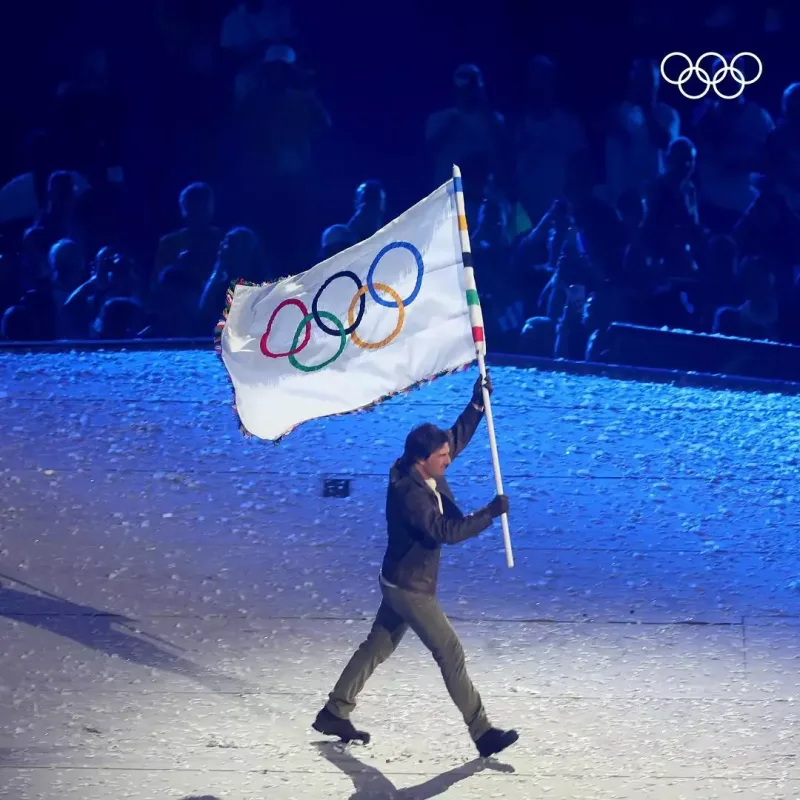 Tom Kruzun Olimpiya şousu!