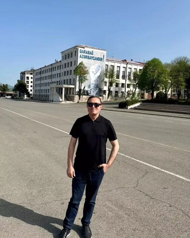 Mənsum İbrahimov Xankəndidə