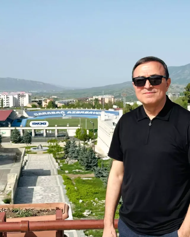 Mənsum İbrahimov Xankəndidə