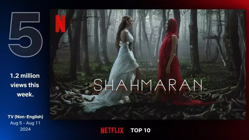 Türk serialları “Netflix”in ilk onluğunda!