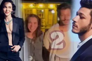 Eşqlərini əl-ələ təsdiqlədilər!