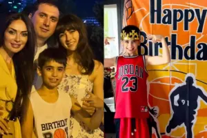 Mananadan oğlu ilə paylaşım