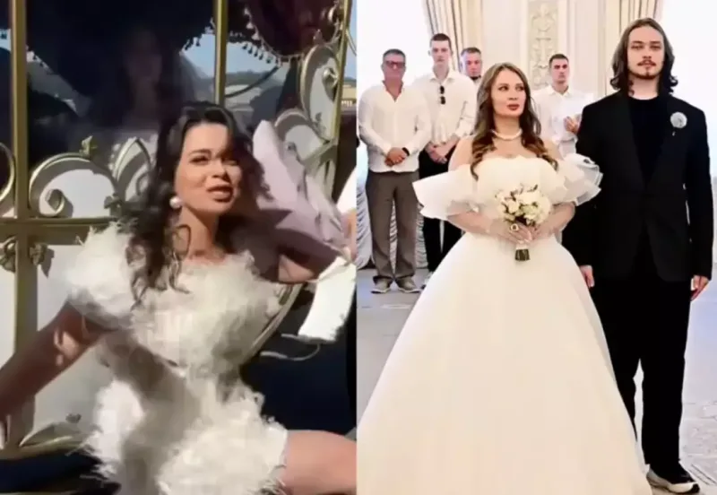 Nataşa Korolyovanın oğlu striptizçi ilə ailə qurdu