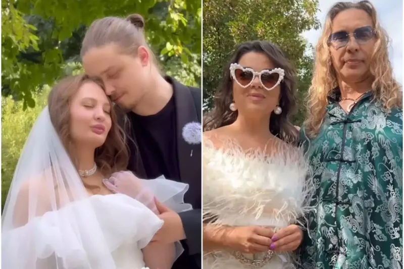 Nataşa Korolyovanın oğlu striptizçi ilə ailə qurdu