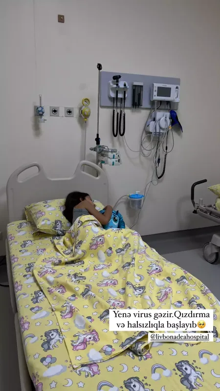 İlkinin qızı xəstəxanalıq oldu