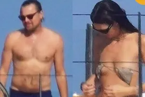 Leonardo 24 yaş kiçik sevgilisi ilə tətildə