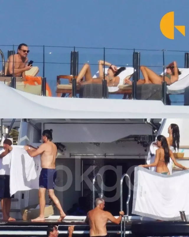 Leonardo 24 yaş kiçik sevgilisi ilə tətildə