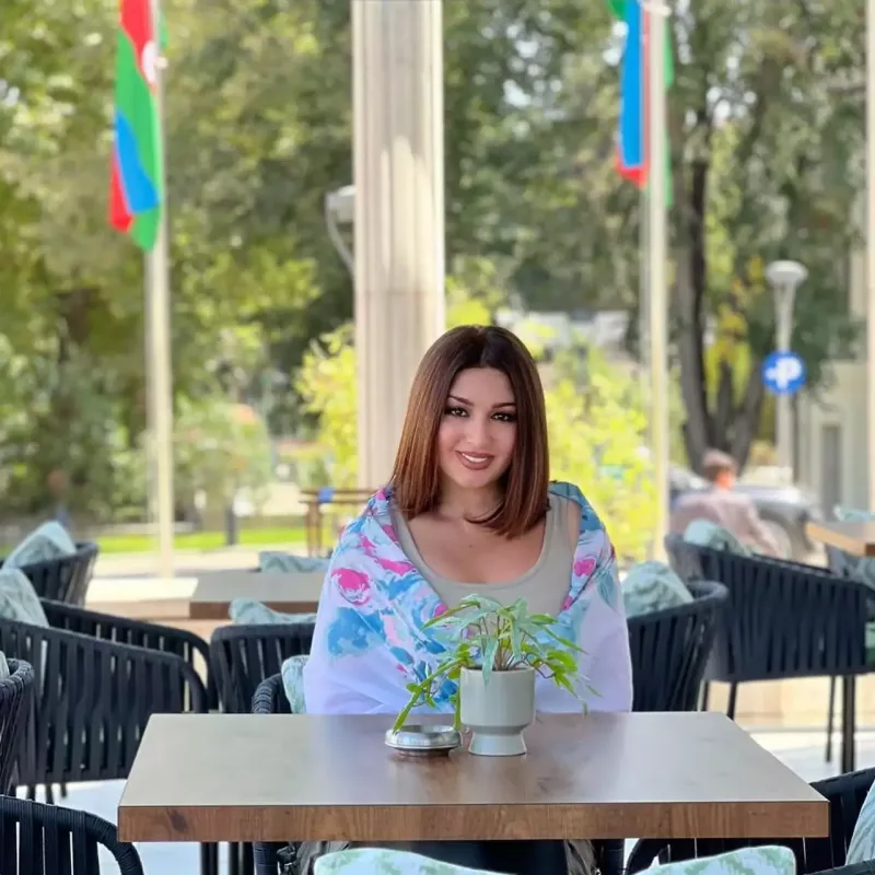 Dilarə Əliyeva Xankəndindən paylaşım etdi