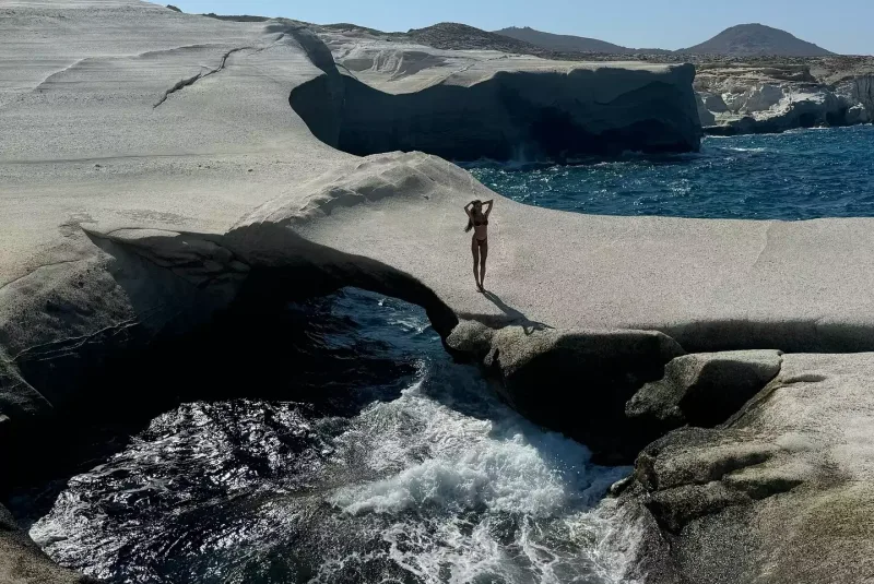 Dilan Çiçek Denizdən bikinili şəkillər