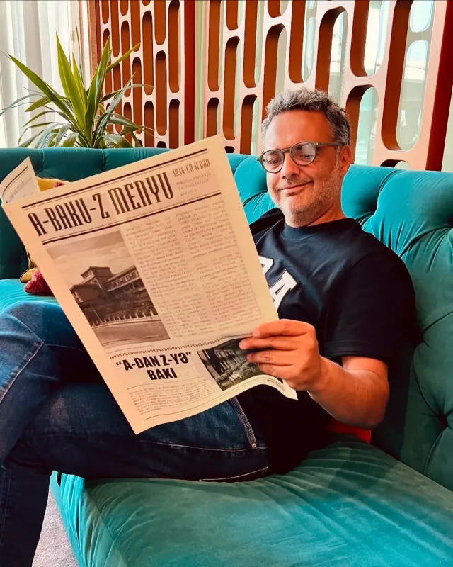 Məşhur türk şef Bakıda