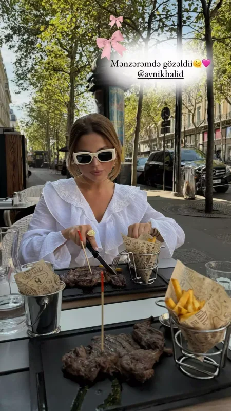 Aynişan yenə Parisdə