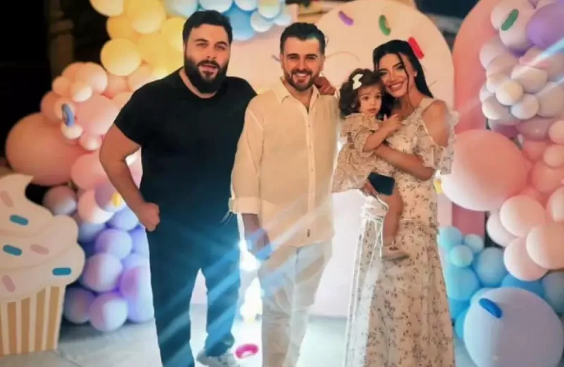 Cavid qızına doğum günü keçirdi