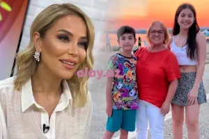 İradədən qayınanası ilə paylaşım