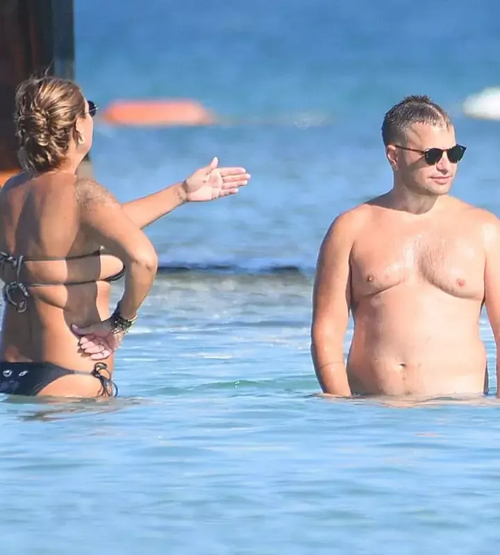 Dənizdə görüntüləndilər