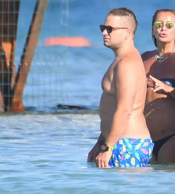 Dənizdə görüntüləndilər