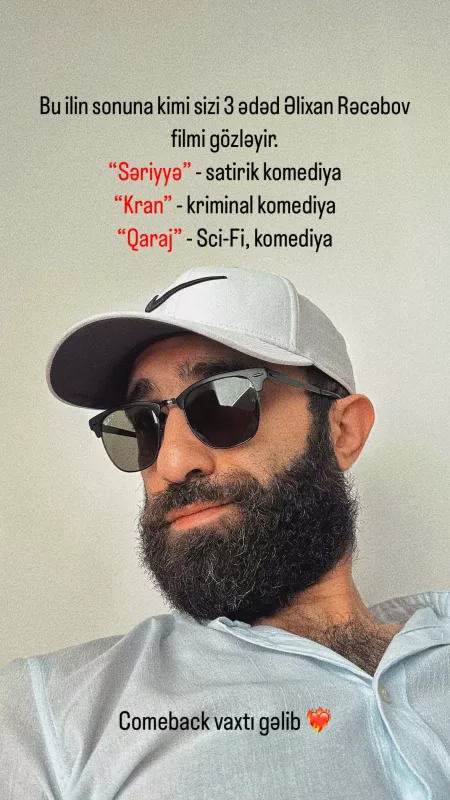 Əlixanın builki layihələri