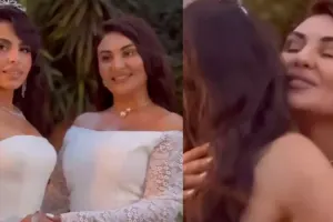 Bəydən gəlinə Şəbnəm sürprizi - Video