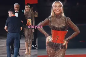 Hadise Venesiyada qırmızı xalıya belə çıxdı