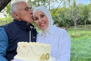 Qızının Alim Qasımovla paylaşımı