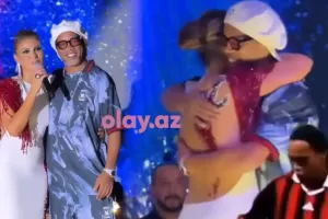 Gülben Ronaldinyo ilə görüşdü