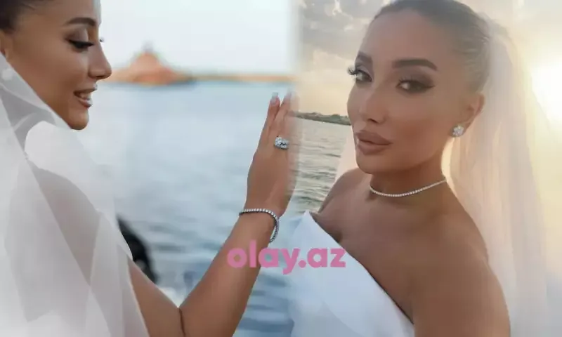 Günay buna görə gəlinlik geyinibmiş