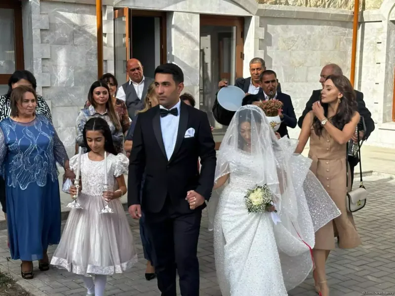 Şuşada 32 ildən sonra ilk toy keçirildi